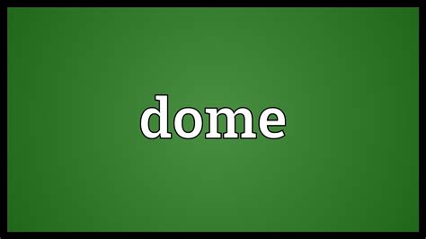 domed meaning slang|define dome slang.